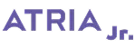 Logo da Atria.jr em cor roxa